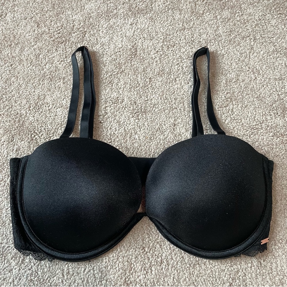 Victoria's Secret PINK date plunge pushup multiway bra 34D